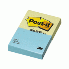 포스트잇653-2YB(2P)